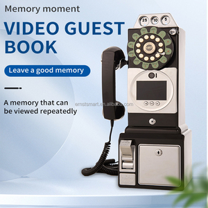 Libro de Visitas de Audio/Video para Bodas y Fiestas de Cumpleaños <span class=keywords><strong>Ernst</strong></span> Smart, Teléfono para Fiestas, Cabina de Fotos, Conectividad USB de Metal Resistente - Product Image 2
