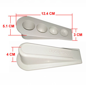 Bouchon de porte coupe-vent domestique avec poignée anti-pincement Arrêt de porte sans perçage requis Dédié au <span class=keywords><strong>produit</strong></span> en caoutchouc de collision de porte - Product Image 2