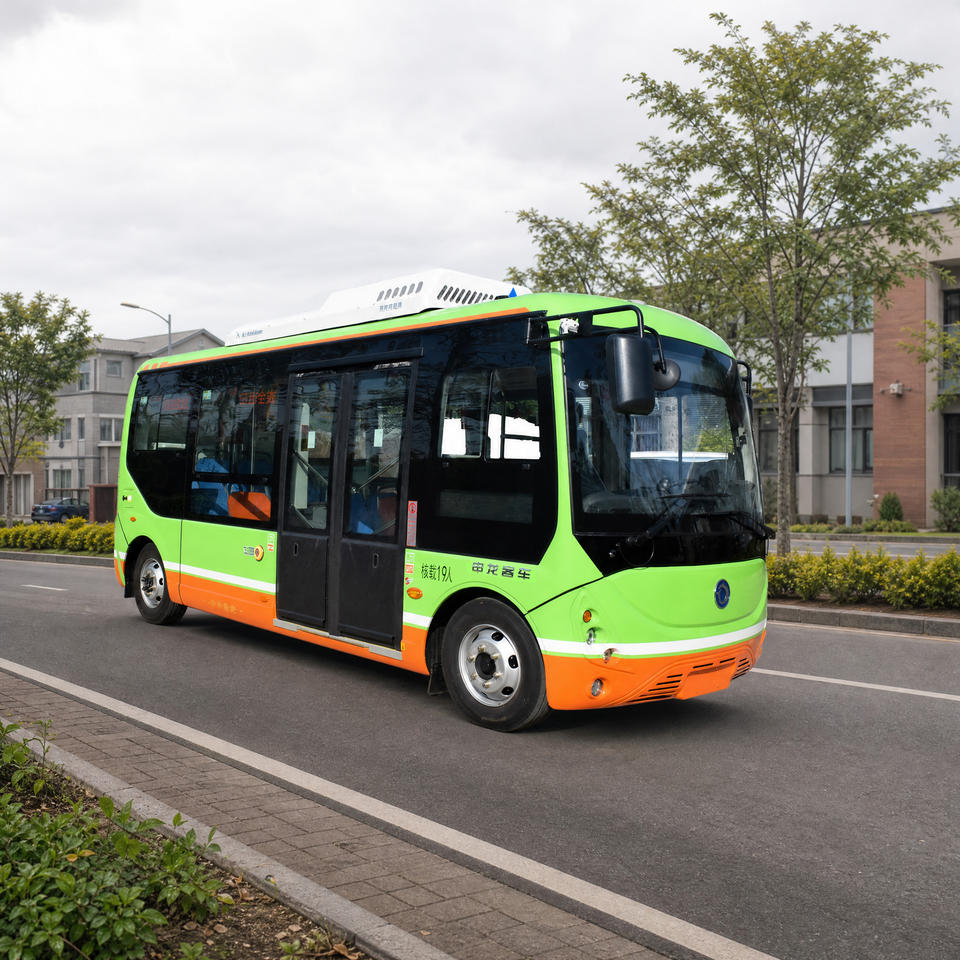 Sightseeing Electric Shuttle Bus 6m 19 Passengers 10-15 Seats 300km ...