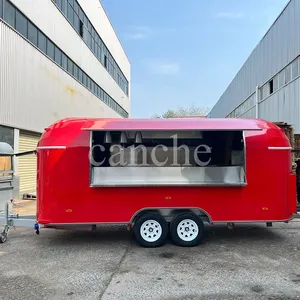 Carrito de Comida Rápida Móvil para Exteriores con Certificación DOT/CE - Product Image 1