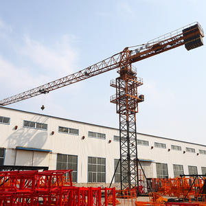 מנוף צריח שטוח מדגם <span class=keywords><strong>5013</strong></span> <span class=keywords><strong>QTZ63</strong></span> מתוצרת שאנדונג שואנגפנג, מנוף בנייה בעל כושר נשיאה של 6.6 טון, גובה מקסימלי של 150 מטר, 10000 ק\\\"ג. - Product Image 4