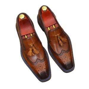 Nouvelles Chaussures Oxford en Cuir Véritable de Vache Respirantes pour Hommes Grande Taille – Idéales pour le Bureau, les Affaires et les Tenues Professionnelles - Product Image 5