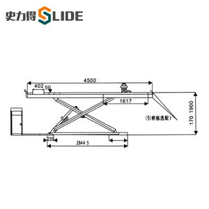 Élévateurs de <span class=keywords><strong>voiture</strong></span> automobile de levage de ciseaux de SLD-T-68-D dans le sol de haute qualité avec des capacités 3500kg/4000kg/4500kg/5000kg/5500kg - Product Image 6
