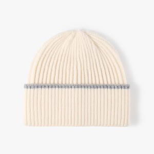 Gorro <span class=keywords><strong>de</strong></span> Punto Acanalado con Bloques <span class=keywords><strong>de</strong></span> Color <span class=keywords><strong>para</strong></span> <span class=keywords><strong>Hombre</strong></span>, Cálido y Grueso <span class=keywords><strong>para</strong></span> Clima Frío, Otoño e Invierno - Product Image 3