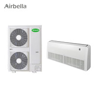 Unité de climatisation commerciale fixe plafond-sol 380V 48000 Btu, refroidissement et chauffage, réfrigérant R410A, électrique, flux d'air 3D haute performance