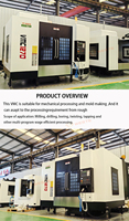 Fresadora Vertical CNC de Alta Rigidez Big MillingVmc1275, Control GSK, BT40, Cambio Automático de Herramienta Único para Trabajo en Metal