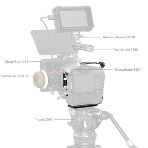 Grip verticale VG-C5 per SmallRig A9 Cage per Alpha 1 II/Alpha 9 III con piastra di sgancio rapido Arca integrata in lega di alluminio e silicone - Product Image 3