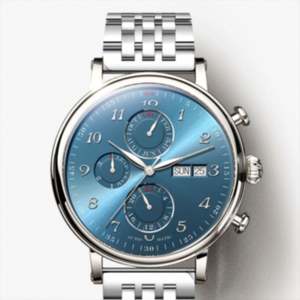 Reloj de Lujo Dorado Multifuncional con Cronómetro, Relojes Mecánicos Automáticos para Hombre de Negocios, Luminosos, Resistentes al Agua, con Fecha - Product Image 3