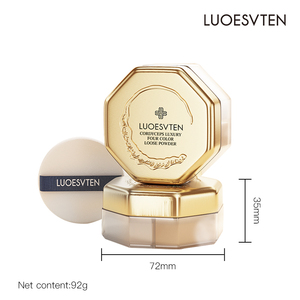 Groothandel Lage Moq Gemengde Kleur Losse Poeder Absorberende Olie Setting Make-Up Dragen Lange Tijd Make-Up Voor Een Wazige Matte Afwerking - Product Image 5