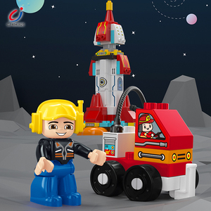 Chengji ชุดบล็อกตัวต่อพลาสติกของเล่นเพื่อการศึกษาชุดตัวต่อสร้างบล็อกของเล่นชุดอวกาศ - Product Image 3