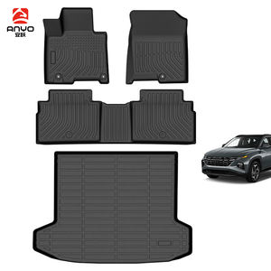 Tapetes de Auto 3D TPE para Todas las Estaciones, Impermeables, para Hyundai <span class=keywords><strong>Tucson</strong></span> Híbrido <span class=keywords><strong>Enchufable</strong></span> <span class=keywords><strong>2022</strong></span>-2025 - Product Image 1