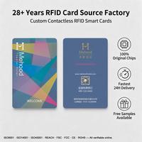 Smart Securelox RFID-Karten für Hotel-Türschlösser 13,56MHz Chip PVC-Schlüsselkarten Gästezimmer-Zugang Sicherheitsschließsystem