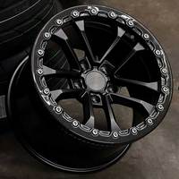 Jantes forgées Beadlock 17 18 pouces 5X112 5X120 concaves profondes pour course de dragster 17X10.5 18X12 pour BMW M2 M3 M4 M340i G80 G82