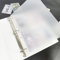 Álbum Personalizado para Tarjetas Coleccionables TCG con Separadores Transparentes Mate, Libro de Almacenamiento de Hojas Sueltas