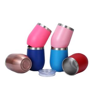Copa de Vino de Acero Inoxidable 304 de Grado Alimenticio con Tapa, Capacidad Perfecta de 12 oz, Juego de Regalo para Bodas ASM09 - Product Image 4