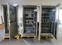 Boîtier de distribution extérieur en acier inoxydable, armoire électrique étanche 24V/48V 20A pour équipement de surveillance et réseau