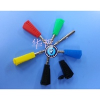 Fiche banane 4mm de haute qualité avec borne de connecteur banane enfichable de type pistolet Jack 4mm pour modules et kits électroniques