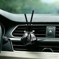 Diffuseur de parfum naturel pour voiture avec clip de ventilation, longue durée, sans déversement, huile essentielle, désodorisant pour l'intérieur de la voiture