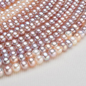 Perles de fleurs en coquillage naturel de 6 à 24 mm pour la fabrication de bijoux en gros, fleurs de perles sculptées jaunes, noires et blanches - Product Image 2