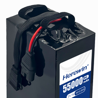 Аккумуляторный блок Herewin 8C 18S1P 71.1V 55000mAh с высокой плотностью энергии, легкий и высоковольтный, для сельскохозяйственных БПЛА-опрыскивателей