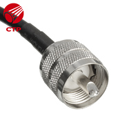 Cables de Comunicación Coaxiales Preterminados Multimodelo RG6/RG59/RG11/RG316/RG213 de 50 Ohmios con Conectores BNC/Tipo-N/F, Certificación CE/ISO RoHS