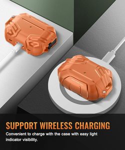 Étui MOBOSI pour AirPods Pro 3 avec verrouillage, compatible avec les AirPods de 3e génération, coque rigide de qualité supérieure pour AirPods Pro 3 avec kit de nettoyage et porte-clés - Product Image 5