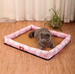 Pet Làm Mát Giường Con Chó Mùa Hè Mát Băng Lụa & Oxford Vải Cũi Mat Thoải Mái Xách Tay Vật Nuôi Làm Mát Đệm Cho Chó & Mèo - Product Image 5