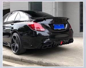 Difusor Trasero LED para Parachoques Trasero W205 para <span class=keywords><strong>Mercedes</strong></span> <span class=keywords><strong>Benz</strong></span> Clase C W205 C300 <span class=keywords><strong>C250</strong></span> 2014 <span class=keywords><strong>2016</strong></span> 2019 - Product Image 4