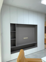 Venta directa del fabricante: Mueble de TV moderno, ajustable, duradero y ecológico para sala de estar, mueble de interior.