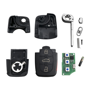 Bán buôn OEM 4 nút chìa khóa xe Fob từ xa cho 1997 2005 Audi A4 myt8z0837231 <span class=keywords><strong>4d0837231e</strong></span> 4427a-8z0837231 315Mhz Chip: id48 - Product Image 6