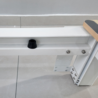 Reformer de Pilates Professionnel en Aluminium Léger de Qualité Supérieure, Cadre en Alliage Personnalisé de 2400 mm, 6 Ressorts, Machine Commerciale Nordique