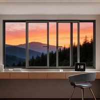 Ventanas Corredizas de Aluminio para Cocina Moderna, Resistentes a Impactos y Huracanes, con Aislamiento Térmico, Certificación NFRC