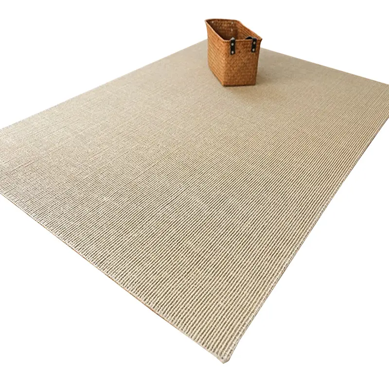 HHDD-alfombra de Sisal de calidad de la mejor sala de estar, tapete nórdico antideslizante japonés, personalizada, para sala de estar