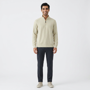 Sweat à capuche zippé 14 en coton molletonné pour homme et femme, coupe-vent, impression numérique par sublimation, avec poches, idéal pour le golf en hiver - Product Image 1