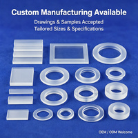 Custom High Temperature Resistant Fused Silica Step Piece Precision Quartz Spacer for Optical Instruments