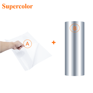 Supercolor Hot Sell UV DTF Papier Film Kit a Film A4 Taille <span class=keywords><strong>95U</strong></span> + B Film Rouleau 31cm X 100m pour Impression directe UV DTF - Product Image 2