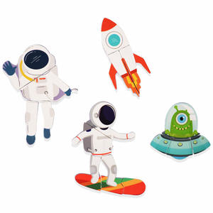 Магнитные пазлы на тему космоса, детские игрушки, магнитные пазлы, книги, обучающие игрушки для детей, магнитная обучающая игрушка - Product Image 4