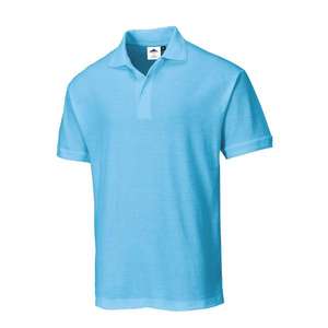 PORTWEST - B210SBRXXXL Polo ciel de Naples-T-SHIRTS ET POLO DE TRAVAIL EAN 5036108273287 - Product Image 1