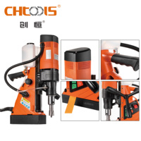 Mini perceuse à colonne électrique personnalisable OEM avec moteur sans balais à vitesse variable, outils industriels avec base magnétique