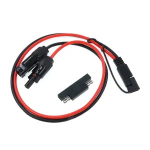 Sae to Solar PV Extension Cable 10AWG With Reverser Polarity Adapter