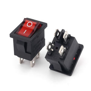 10x15 मिमी 15x21 मिमी 3a 125vva 250v4 पिन एलईडी रॉकर स्विचेस पैनल बोट स्विच पर - Product Image 3