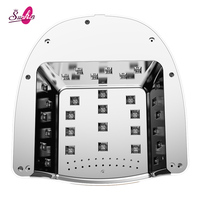 Sèche-ongles UV LED sans fil, lampe de manucure rechargeable haute puissance avec diamant et écran LCD 120W