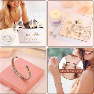 Ladies Thanks Gift Basket for Women Mom Best Friend Sister Girlfriend Wife Custom Make Luxurious Get Well Soon Spa Gift Set - Product Image 2