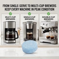 Tablette de nettoyage détartrante pour machine à café, universelle, action rapide, préserve la saveur, prolonge la durée de vie de la machine