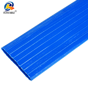 Tuyau d'arrosage plat en PVC résistant à l'abrasion, usage intensif, pour usine, 50 mètres - Product Image 1