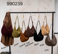 Sacs à bandoulière de luxe pour femmes en daim véritable, sac hobo, sac à l'épaule tendance, sacs à main élégants et décontractés pour femmes, vente en gros à bas prix