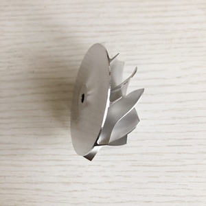 TD04HL 19T 46.02/58.00Mm 9 + <span class=keywords><strong>0</strong></span> Blades 49189-X Hiệu Suất Cao Điểm Phay Turbo Phay/Nhôm 2618/Phôi Máy Nén Bánh Xe - Product Image 2