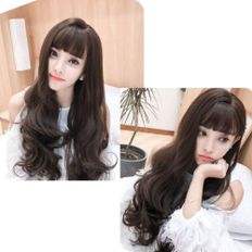 Capelli donna frangia naturale con frangia d'onda tra cui Mnet-accessorio per capelli da donna - Product Image 1