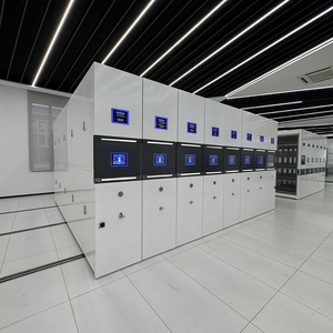 Electric Controlled Steel Mobile <strong>Archive</strong> Shelving Compact <strong>File</strong> Cabinet for Modern Offices - Product Image 2