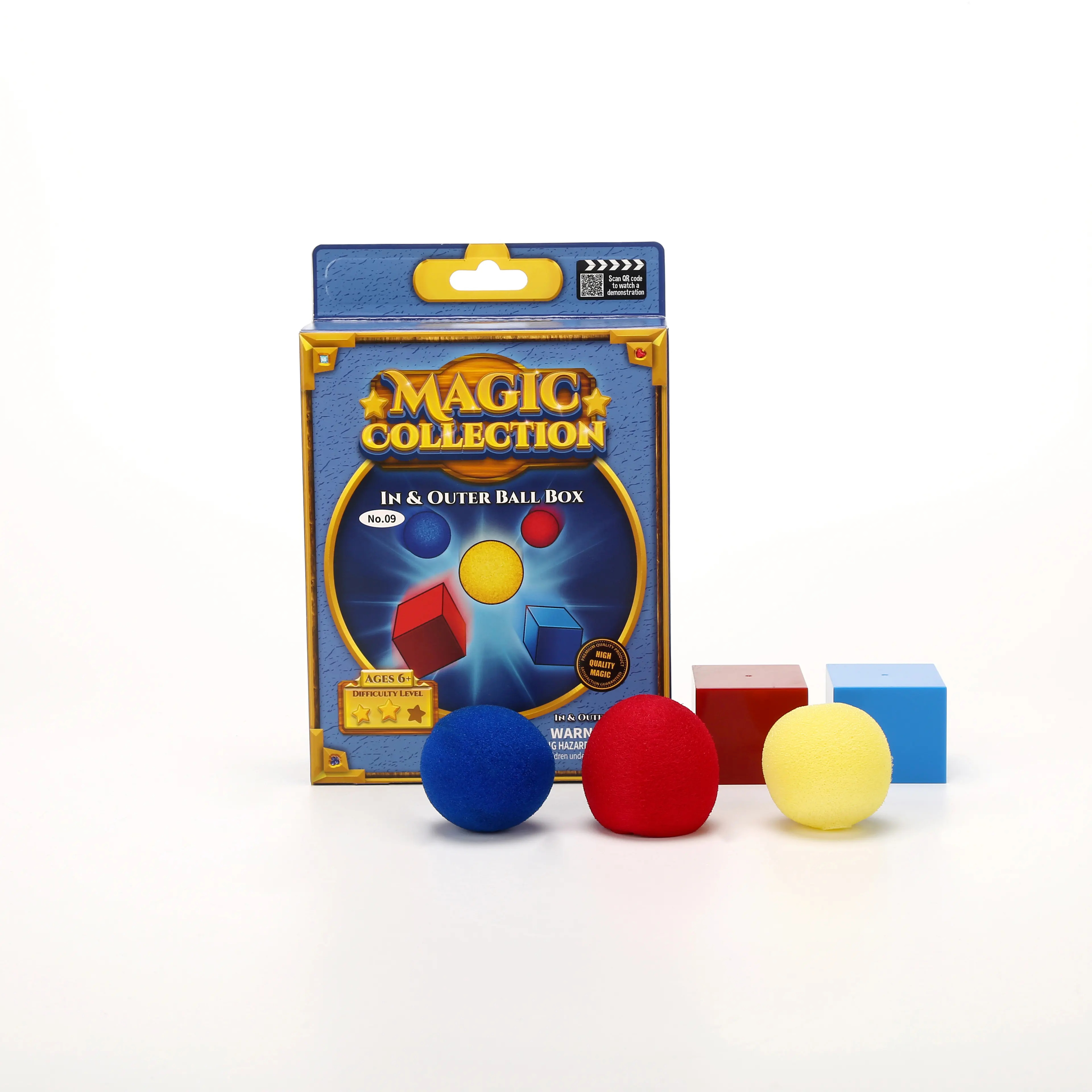 Jogo profissional de truques de magia bolas de esponja mágica super macia para festas infantis, performance de rua, adereços de palco de rua